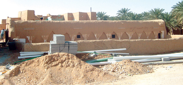 إعادة بناء مسجد الشيخ محمد بن عبدالوهاب 