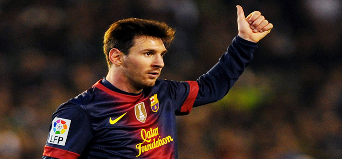 ميسي: أتغلب على أجويرو دائماً في «الفيديو جيم» ورائع أن أواجهه في دوري الأبطال 