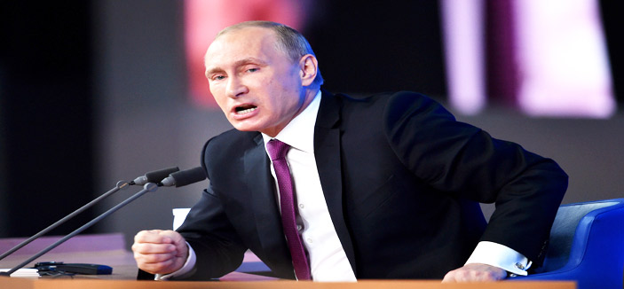 بوتين يتهم الغرب بأنه يتصرف «كامبراطورية تتحكم في اتباعها» 