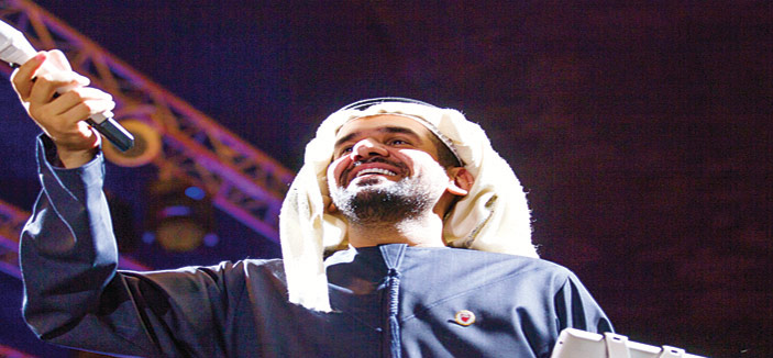 الجسمي مع الجمهور البحريني يحتفل بالأعياد الوطنية بمملكة البحرين 