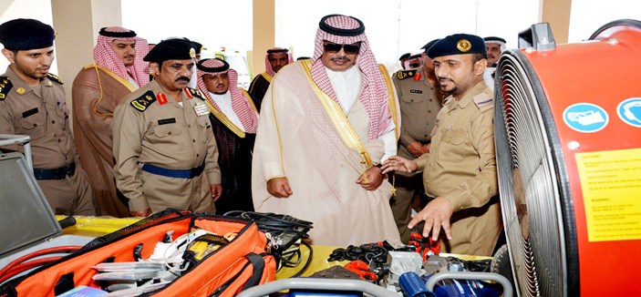 استمع إلى شرح عن المشروعات البالغة قيمتها 180 مليون ريال 