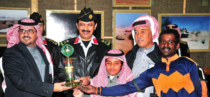 الدكتور سعيد بن ناصر وعزام القين توجا الجعيد .. وسعد بن مشرف في أمسية الجولة الـ36 