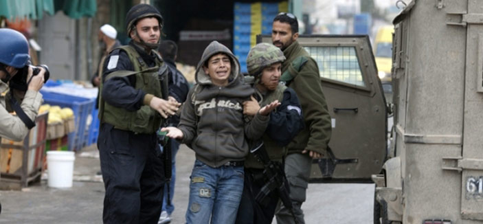 الاحتلال اعتقل 1266 طفلاً فلسطينياً خلال عام 2014 