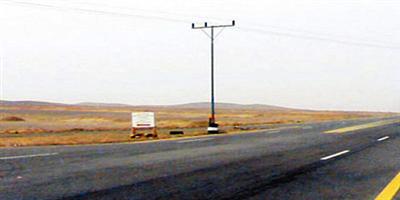 يا عابري طريق عفيف ضرية احذروا هذا المنعطف الخطر 