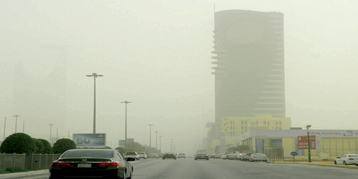 موجة من الغبار تغطي سماء العاصمة