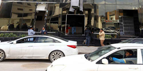 هجوم على مقر تلفزيون «النبأ» الليبي الخاص في طرابلس بقاذفات صاروخية 