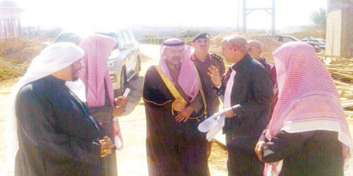 أبونيان تفقد المشاريع التعليمية بحوطة بني تميم 