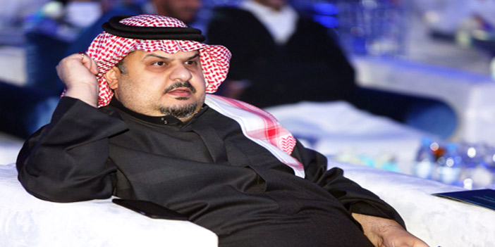 رئيس الهلال خلال حفل تدشين قناة النادي أمس