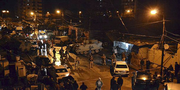 تسعة قتلى في تفجيرين انتحاريين في منطقة جبل محسن شمال لبنان 