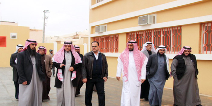  الجولة التفقدية لأحد المجمعين التعليميين