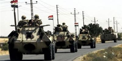 مقتل 5 إرهابيين شاركوا باختطاف وقتل ضابط شرطة مصري بسيناء 