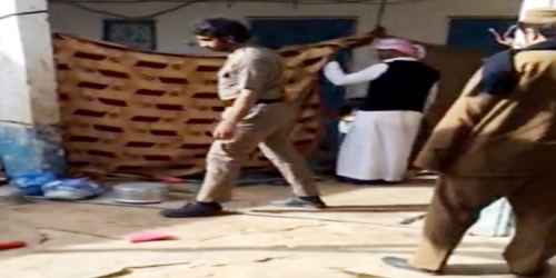  دهم أحد منازل المخالفين