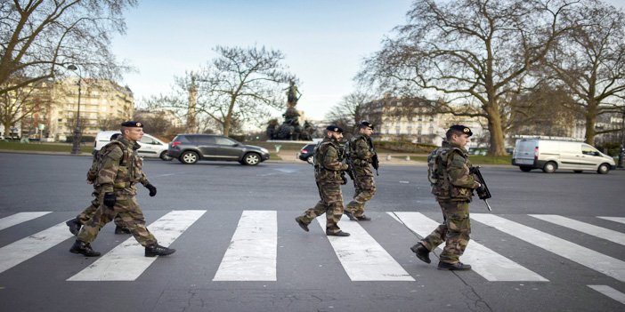  قوات الأمن الفرنسية تنتشر في أوساط باريس