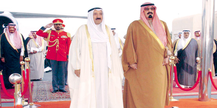 سمو أمير دولة الكويت: الملك عبدالله أنموذجاً للحكمة والحنكة والإخلاص لأمته 