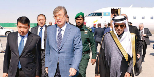 رئيس مجلس الشيوخ الكازاخستاني ووزير خارجية قيرغيزستان يصلان الرياض 