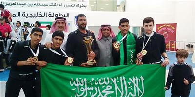 أخضر المبارزة يحقق ذهبية الخليج في الكويت 