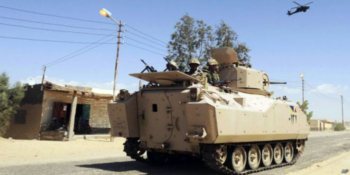 عمليات عسكرية موسعة في سيناء ضد أوكار الإرهاب 