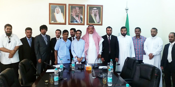 سفير خادم الحرمين الشريفين لدى النيجر يستقبل البعثة التعليمية السعودية 