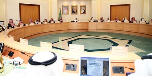  الأمير فيصل بن مشعل مترئساً جلسة المجلس الثانية
