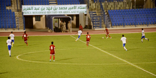  جانب من مباراة منتخب القوات الجوية مع قوات الدفاع الجوي