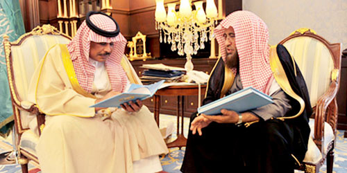  الأمير مشاري يتسلّم تقرير هيئة الأمر بالمعروف بالمنطقة