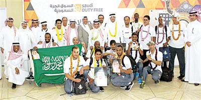 أبطال البارالمبية يرفعون العلم السعودي عالياً بين (46) دولة و(500) لاعب بالإمارات 