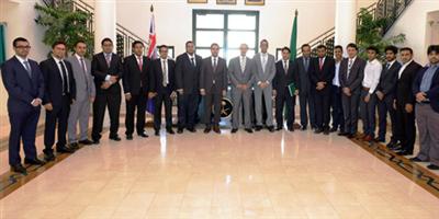السفير آل صالح يلتقي رؤساء أندية الطلبة السعوديين بأستراليا 