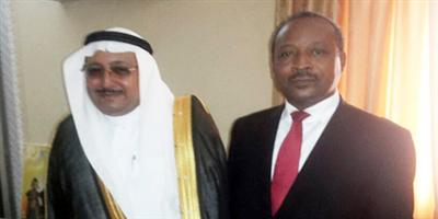 السفير العلي يلتقي وزيري الداخلية والنقل بجمهورية النيجر 