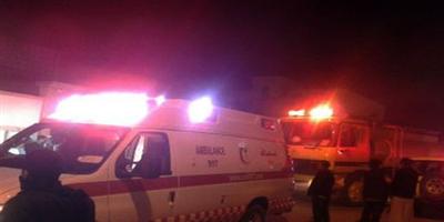وفاة طفل وإصابة آخر في حريق منزل بالقريات 
