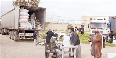 الحملة الوطنية السعودية تستكمل توزيع مستلزمات الشتاء على نحو 600 أسرة سورية بمدينة المفرق الأردنية 