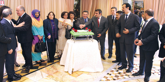 السفير السعودي بروما الدكتور رائد بن خالد قرملي يقيم حفل استقبال لكبار الساسة الإيطاليين 
