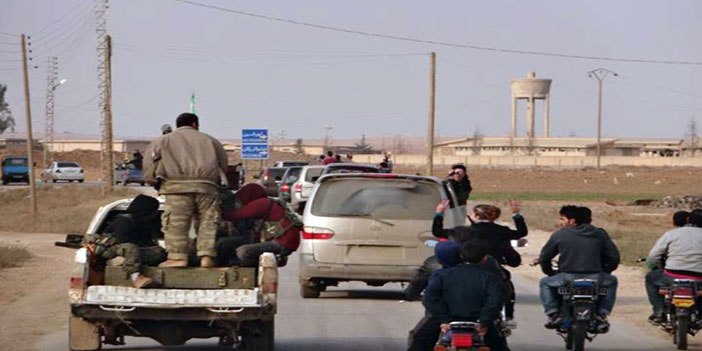 هجوم واسع لتنظيم داعش على رأس العين السورية الحدودية   