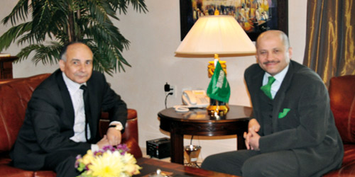  جانب من الاستقبال