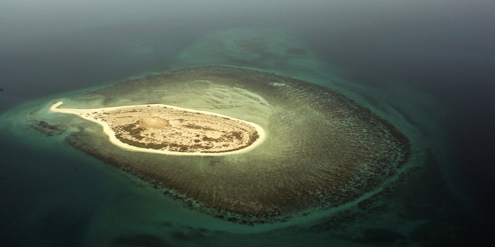  صورة جوية للجزيرة