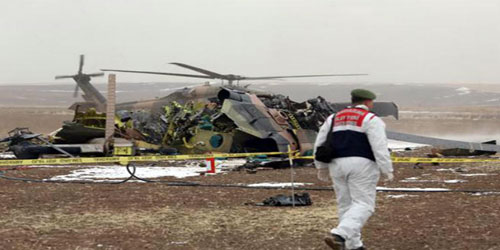 تحطم طائرة هليكوبتر عسكرية صربية تقل طفلاً مريضاً 
