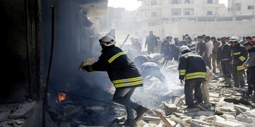  الدمار انتشر في جميع المدن السورية