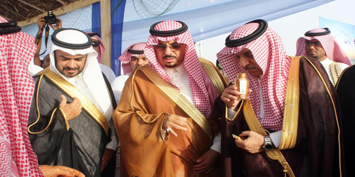  السديري أثناء الاحتفال