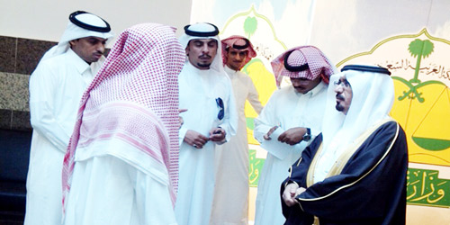  العتيبي خلال الجولة التفقدية