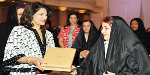  قرينة ملك البحرين تفتتح المنتدى العالمي لسيدات ورائدات الأعمال