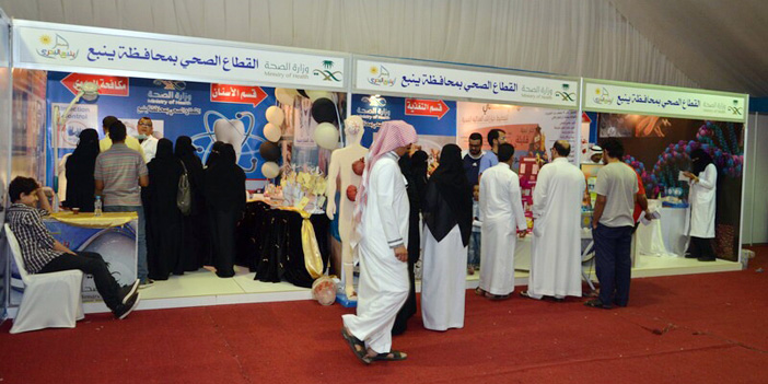  أركان القطاع الصحي في المهرجان