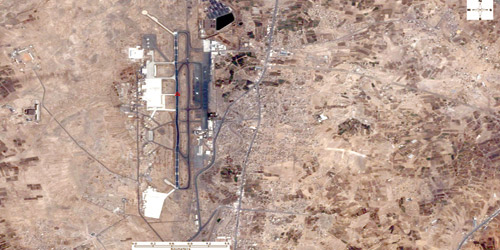  «عاصفة الحزم» استهدفت قاعدة الدليمي في صنعاء