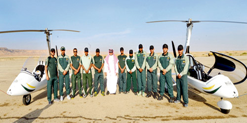  المشاركون في فعاليات ملتقى الطيران السعودي الثاني