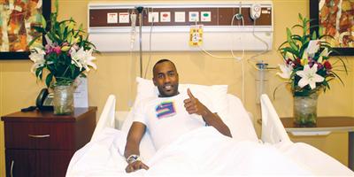 وليد عبدالله يتعافى في مستشفى د. سليمان الحبيب 