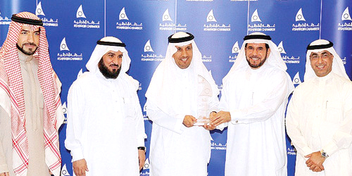  جانب من تكريم الغفيص بغرفة الشرقية