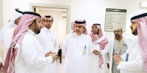  العبدالكريم خلال الجولة التفقدية