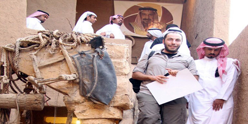 الرحالة التركي في ضيافة نجد بحوطة سدير 