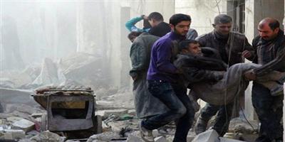 غارات الأسد تسفر عن مقتل 24 في مدينة إدلب ومحيطها 