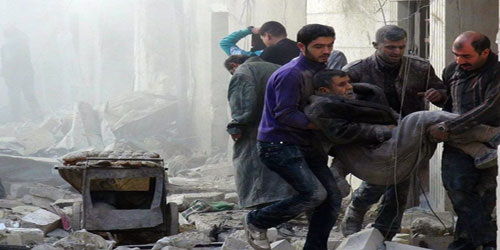  آثار قصف قوات الأسد على محافظة إدلب