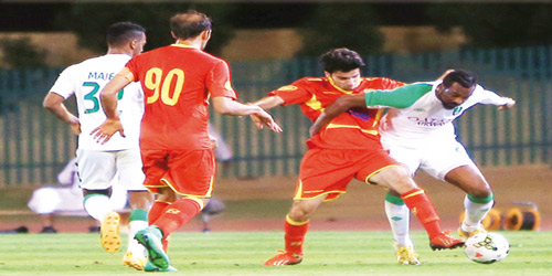  من مباراة الأهلي والقادسية