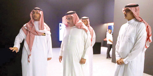  الأمير عبدالعزيز بن أحمد بالمعرض